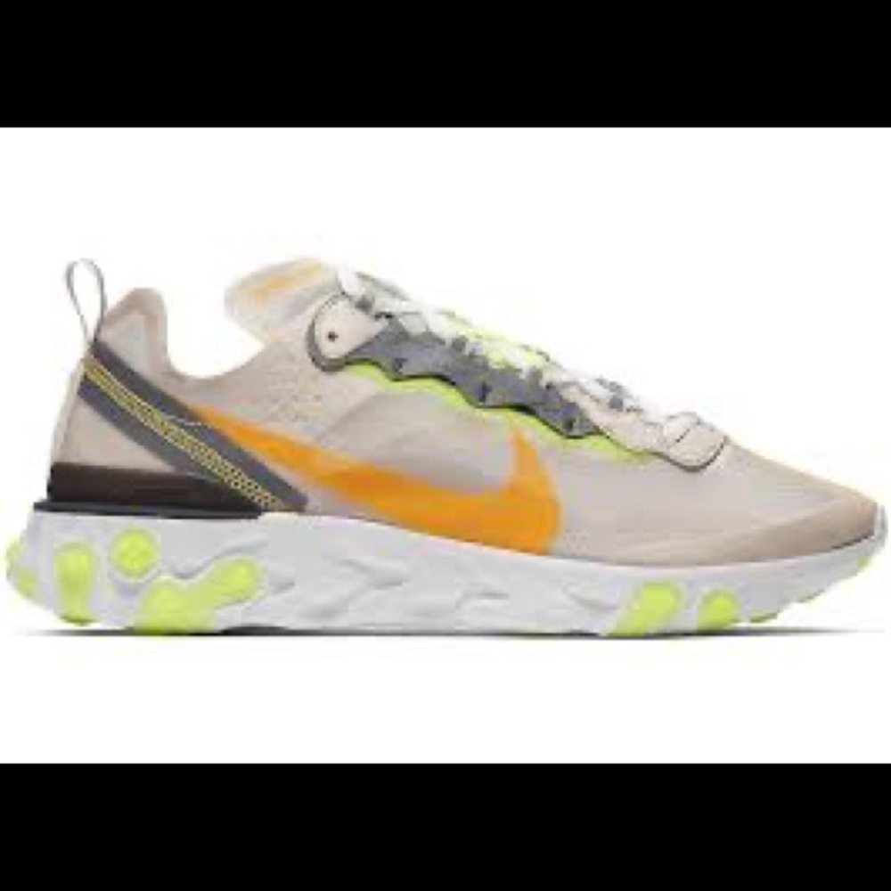 Nike React Element 87 in Light Orewood